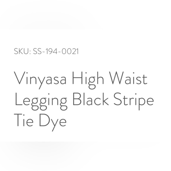 🆕Scorpio Sol Black and White Striped Leggings - Picture 8 of 16